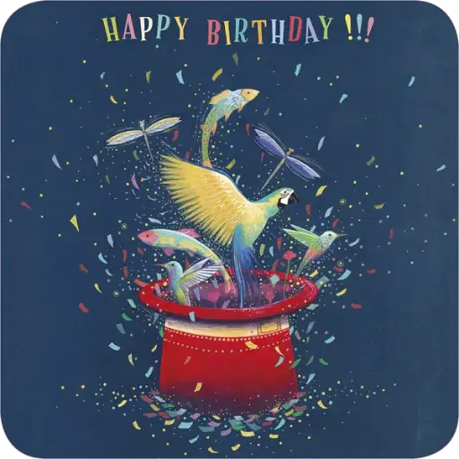 [BAR 304] BAR 304 Carte carrée 14x14 J.Weyman "Le chapeau magique"