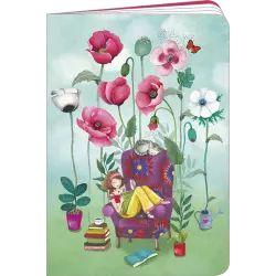 [KOL 082] Cahier 10x15 Mila "Les mots fleurissent"