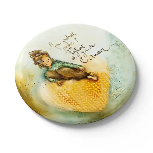 [MGN 053] MGN 053 - Magnet "Mon endroit préféré"- Mon amie Luce   