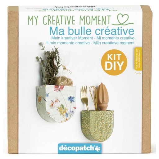 [KIT043C] Ma bulle créative - mini kit paniers à suspendre 