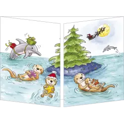 [CT 156] CT 156 Carte Cache-Cache "l'Ile mystérieuse"