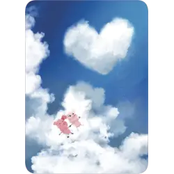 [C 151] C 151 Carte Rendez-Vous R. Tornior "Dans les nuages"