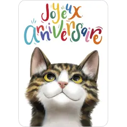 [C 135] C 135 Carte Rendez-Vous Rosie Hilyer "Le chat"