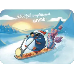 [CA 618] CA 618 Carte C. Chaussy "Noël givré"