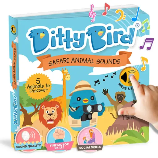 [DB008-UC] Ditty Bird - Safari Animal Sounds  USBC
