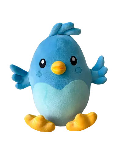 [PLUSH DB 30] Ditty Bird Squishy Plush  30 Cm - 12 Inches