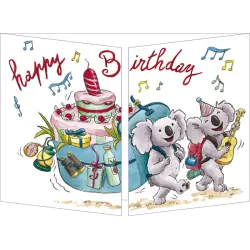 [CT 379] Carte Cache-Cache "Les campeurs"