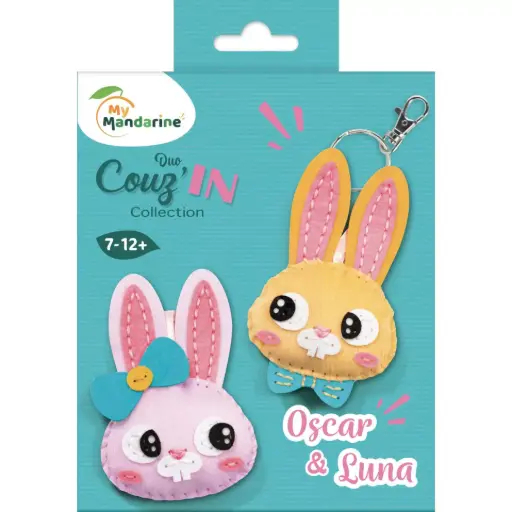 [KC188C] Mini Couz'IN Duo Lapin