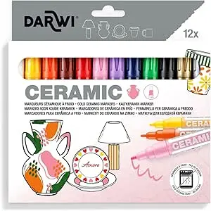 [DA0340012K01C] DARWI CERAMIC MARQUEURS - POINTE 2 MM – 6 ML – SET 12 X 6 ML
