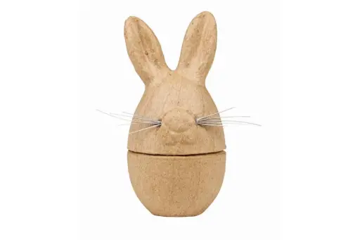 [BT090C] Boîte œuf lapin 6x6x12 cm