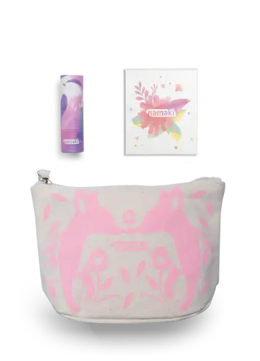 [NA110952] Trousse maquillage Rose
