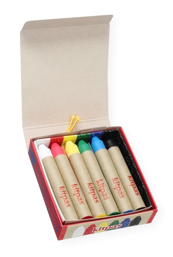 [B-KMRW-6C] Rice Wax Kitpas Medium 6 colors