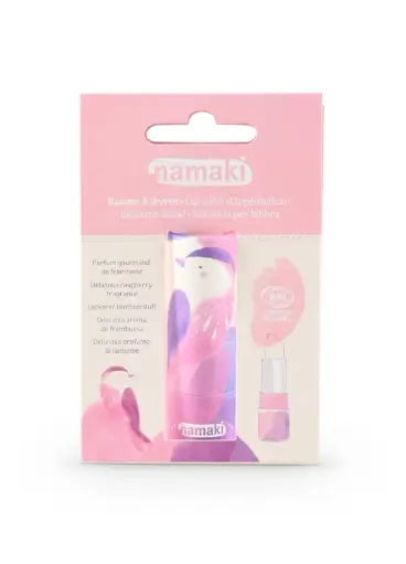 [NA110031] Baume à lèvres teinté rose léger - Framboise