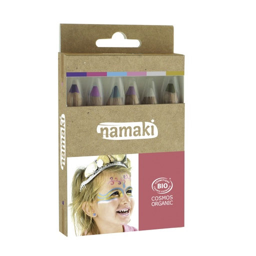 [NA110067] Kit 6 crayons de maquillage Mondes Enchantés
