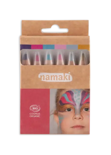 [NA110067] Kit 6 crayons de maquillage Mondes Enchantés