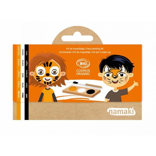 [NA110085] Kit de maquillage 3 couleurs Citrouille & Squelette