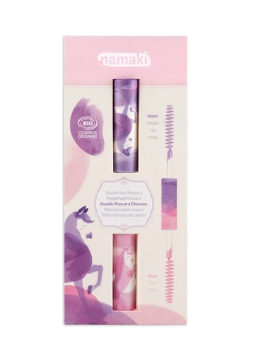 [NA110091] Mascara Cheveux Double Applicateur Rose - Violet