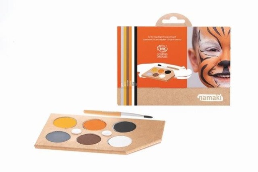 [NA110098] Kit de maquillage 6 couleurs Vie Sauvage