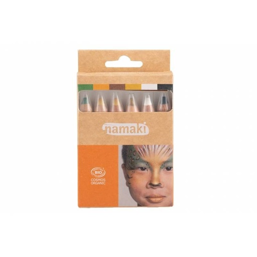 [NA110103] Kit 6 crayons de maquillage Vie Sauvage