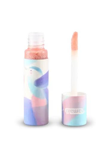 [NA110113] Gloss rose pailleté