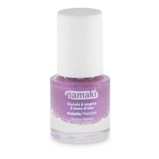 [NA110227] Vernis à ongles base eau 27 - Violet pailleté