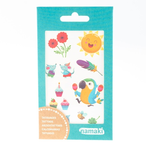 [NA110311] Tattoo bio Arc-en-ciel