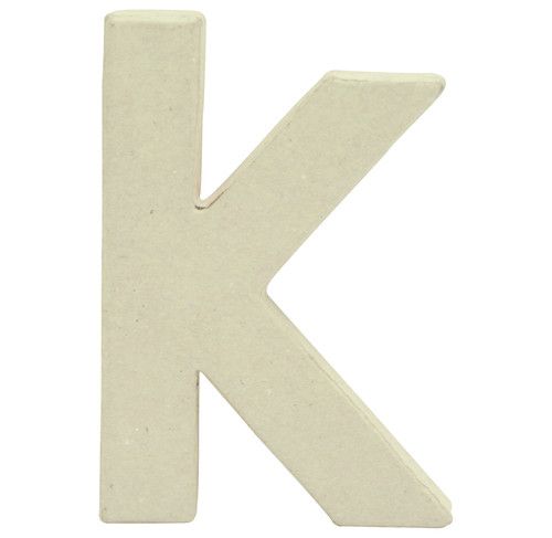 [AC823C] Petite lettre kraft k 8,5cm