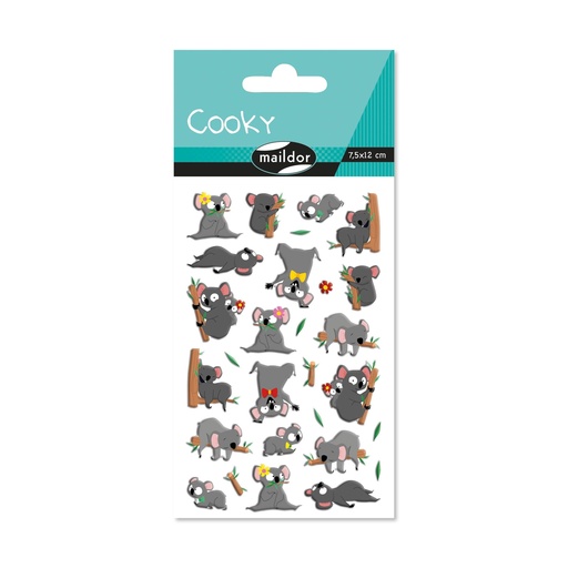 [CY143C] Cooky, Pak 1 vel 7,5x12cm Koalas
