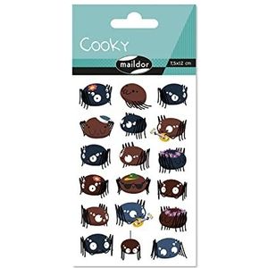 [CY154C] Cooky, Sach 1 pl 7,5x12cm, Araignées