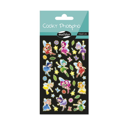 [CY166C] Cooky Phospho, Sach 1 pl 7,5x12cm, Fées