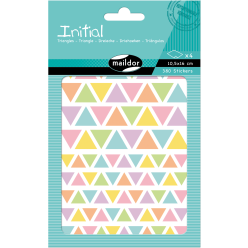 [AE045O] Initial, Sach 4 pl 10,5x16cm, Triangles