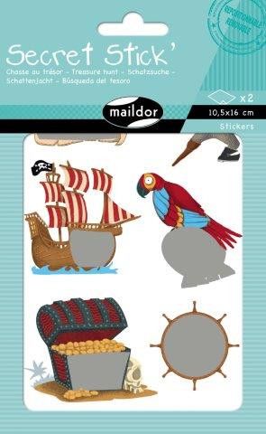 [AE092] * Secret Stick', Pack 2 sh 10,5x16cm, Tr