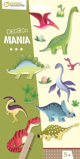 [CC047C] Decalco' Mania, Dinosaures