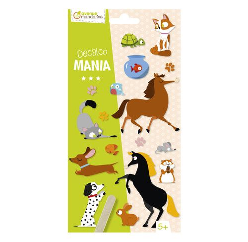 [CC063C] Decalco' Mania, Animaux domestiques