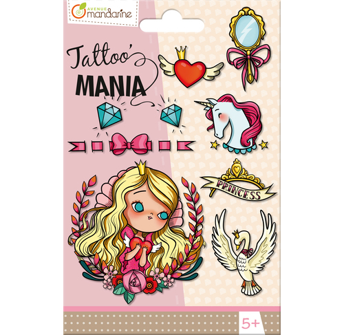 [CC001O] Tattoo' Mania, Princesse