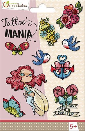 [CC002O] Tattoo' Mania, Fée