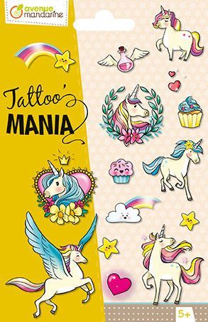 [CC052C] Tattoo'Mania, Eenhoorns/magie