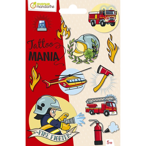 [CC064C] Tattoo Mania, Pompiers