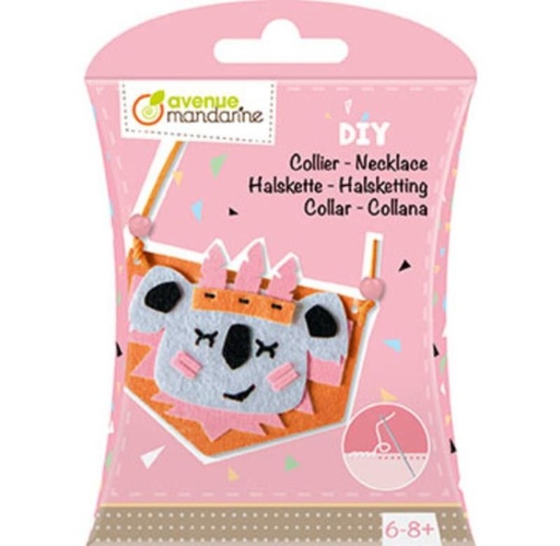 [KC071C] DIY Box, Felt necklace