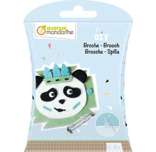 [KC072C] * DIY Box, Broche feutrine