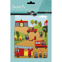[AE226C] Sweety, Sach 2 pl 14,8x21cm, Pompiers