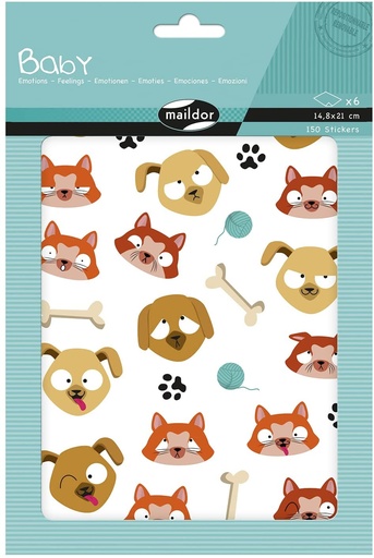 [AE220C] Baby, Sach 6 pl 14,8x21cm, Emotions
