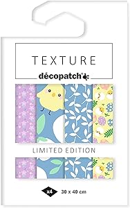 [TD895C] Assortiment 4 papiers foil Pâques