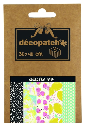 [DP017O] * Décopatch Pocket collectie n°17