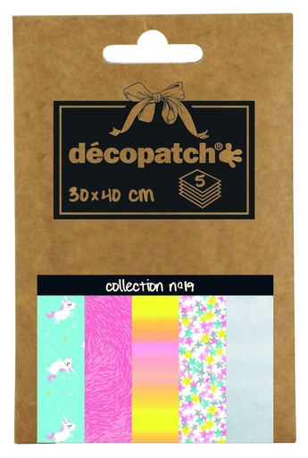 [DP019O] * Décopatch Pocket collectie n°19