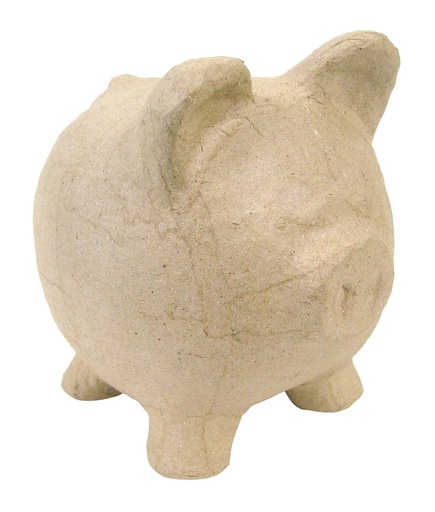 [AC764C] Tirelire cochon 12x12x12cm