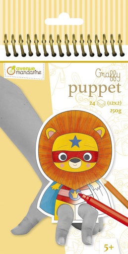 [GY010O] Graffy Puppet, Animaux Super Héros