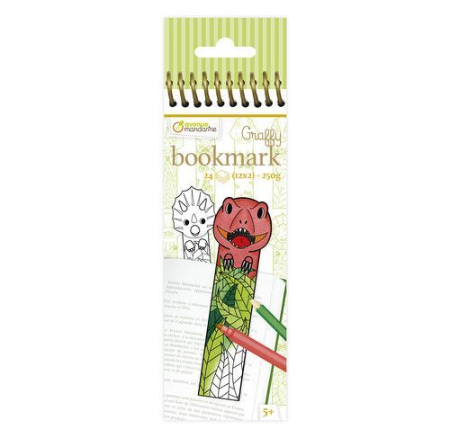 [GY145C] Graffy Bookmark, Dinosaures