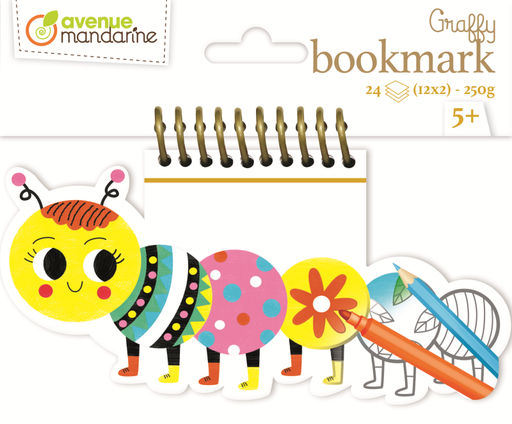 [GY118C] Graffy Bookmarks, Chenille