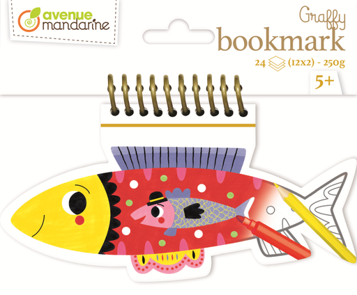 [GY119C] Graffy Bookmarks, Poisson